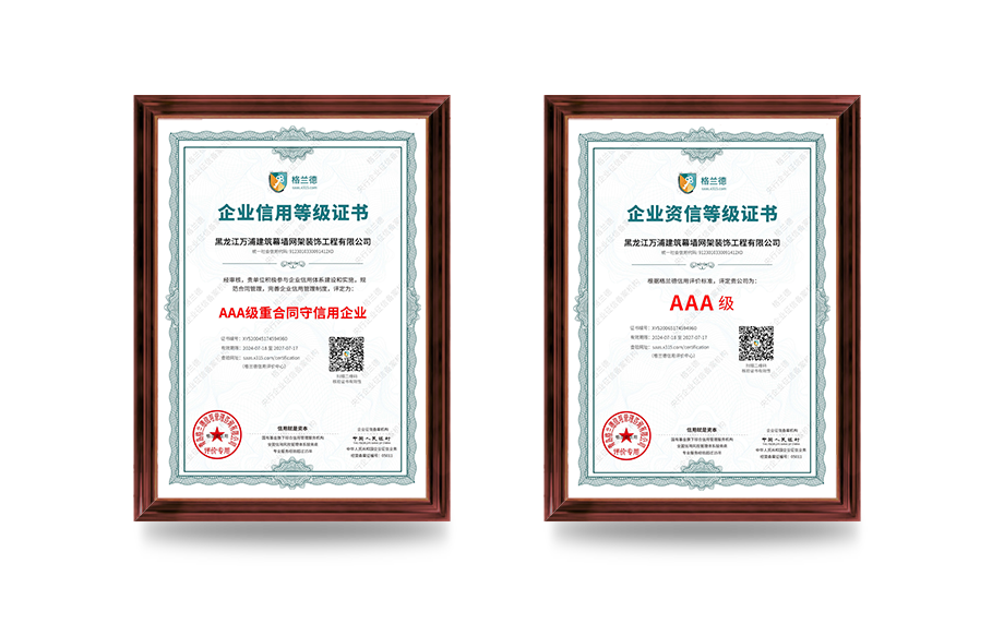 荣誉证书 信用和资信等级.png